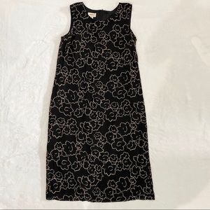 Talbots Floral Print Midi Dress